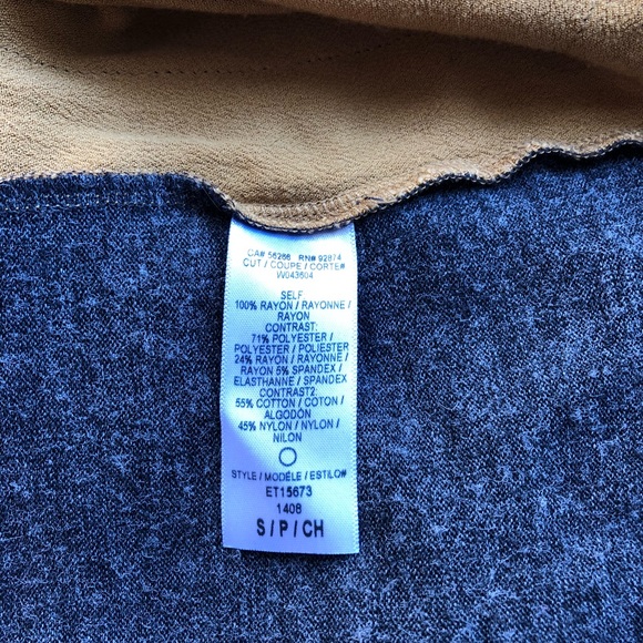 Mustard + Grey + Black Lace Tank Top - Picture 7 of 7